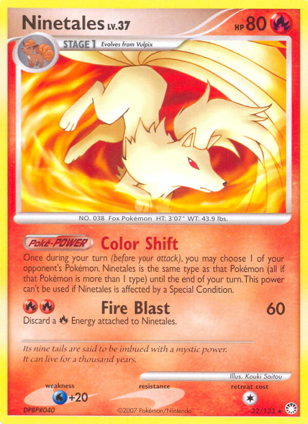 Ninetales - Mysterious Treasures SET-32