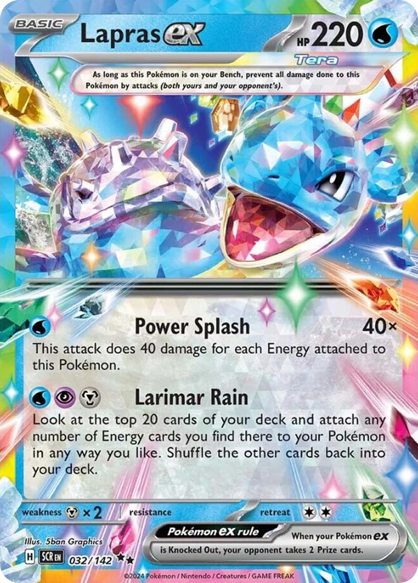 Lapras EX - Stellar Crown SET-32