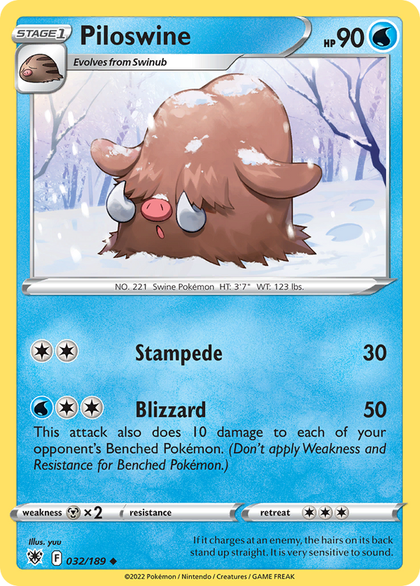 Piloswine - Astral Radiance SET-32