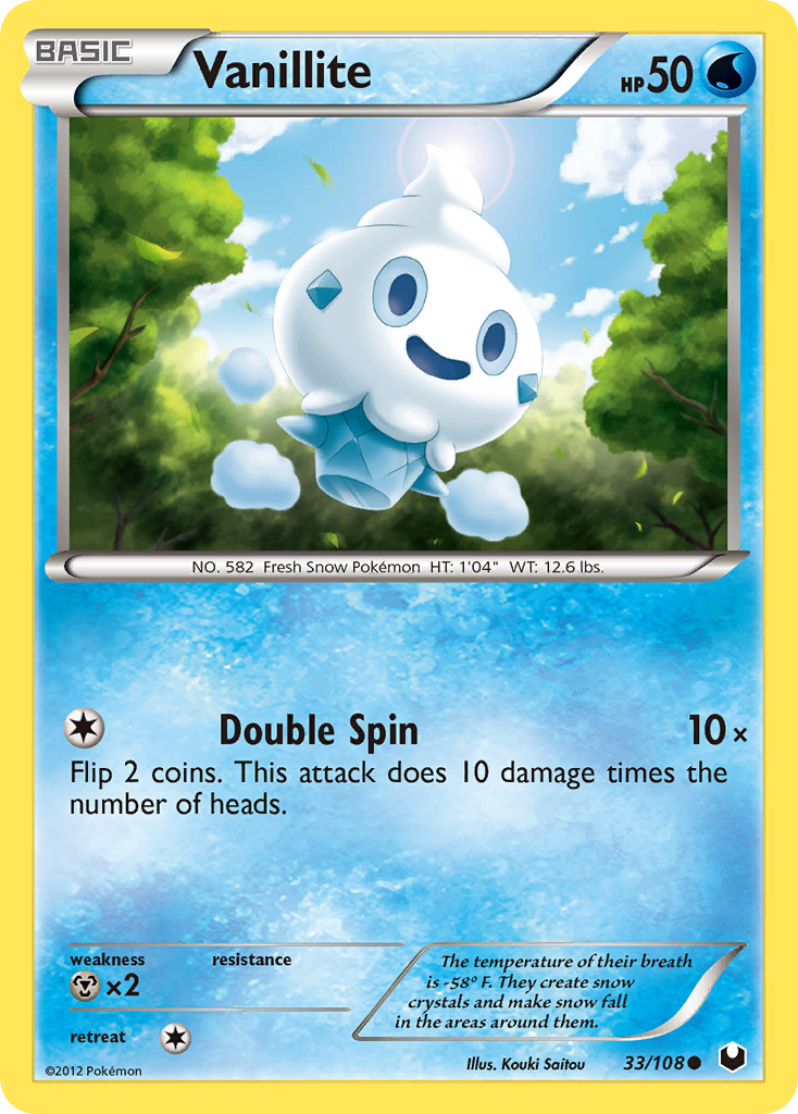Vanillite - Dark Explorers SET-33