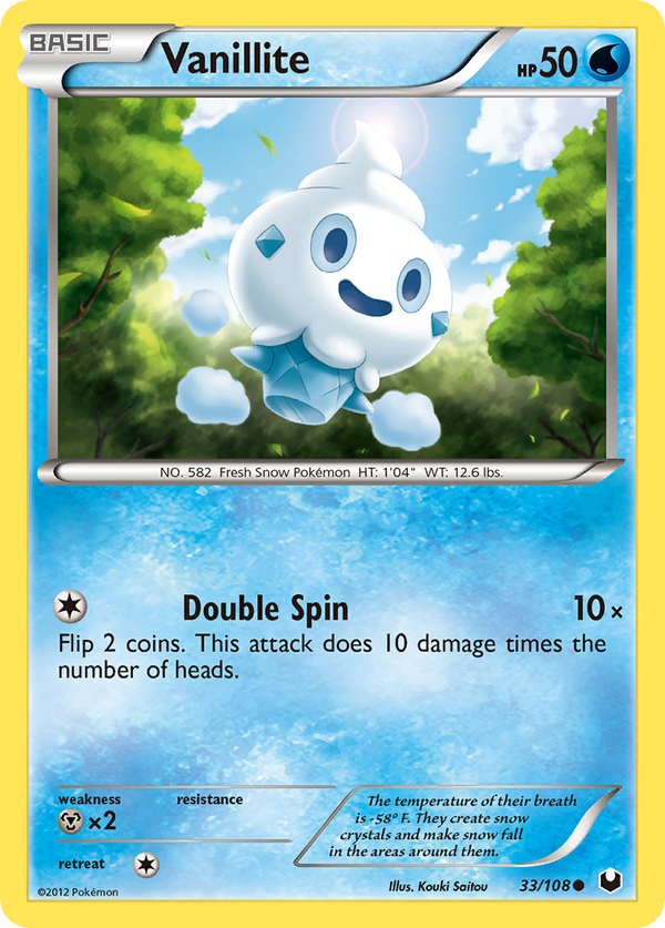 Vanillite - Dark Explorers SET-33