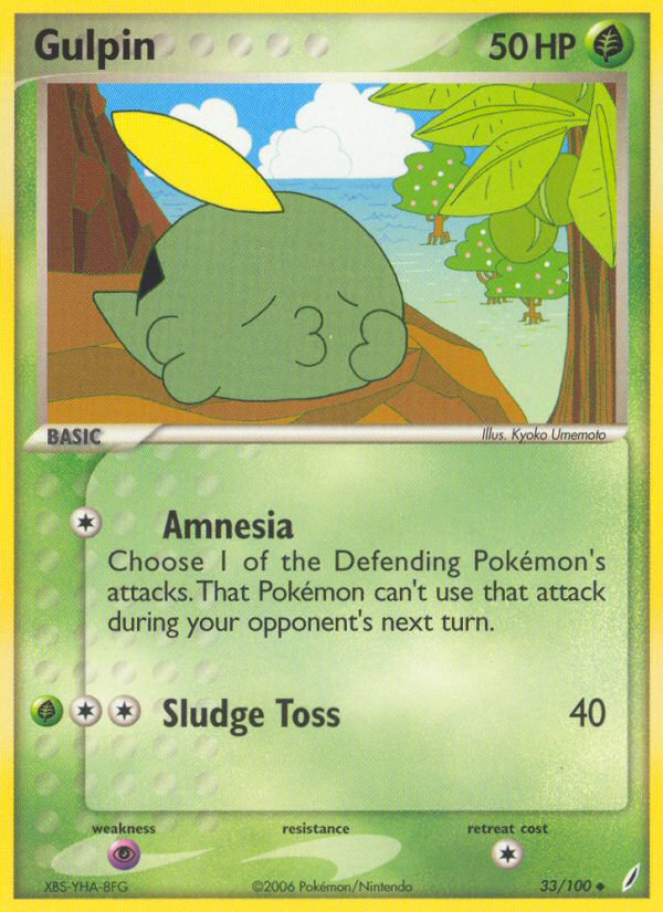 Gulpin - Crystal Guardians SET-33