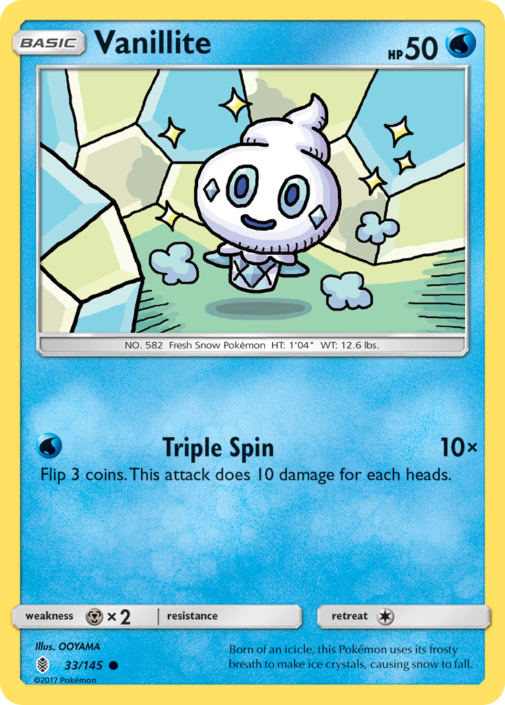 Vanillite - Guardians Rising SET-33