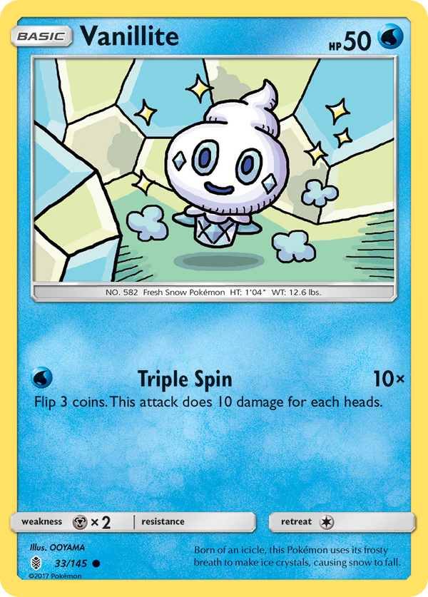 Vanillite - Guardians Rising SET-33