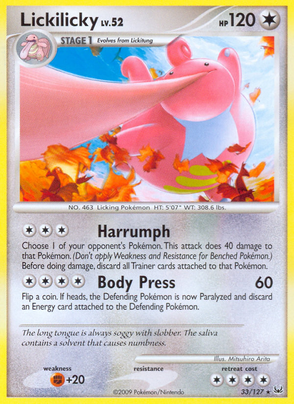 Lickilicky - Platinum SET-33