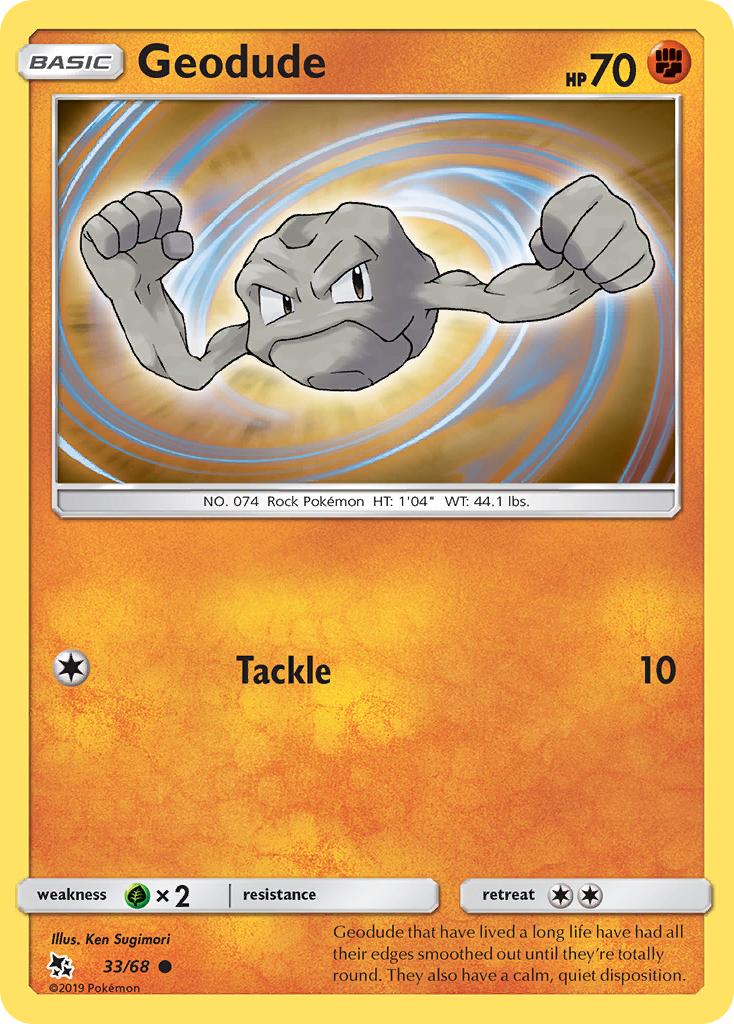 Geodude - Hidden Fates SET-33