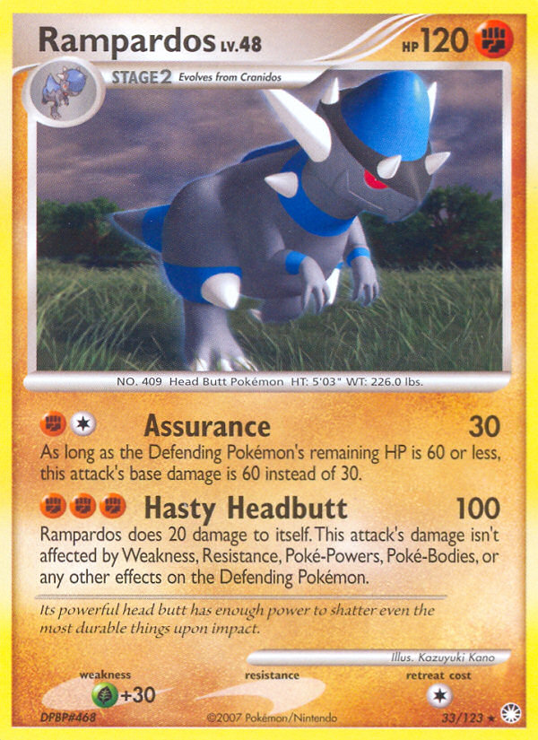 Rampardos - Mysterious Treasures SET-33