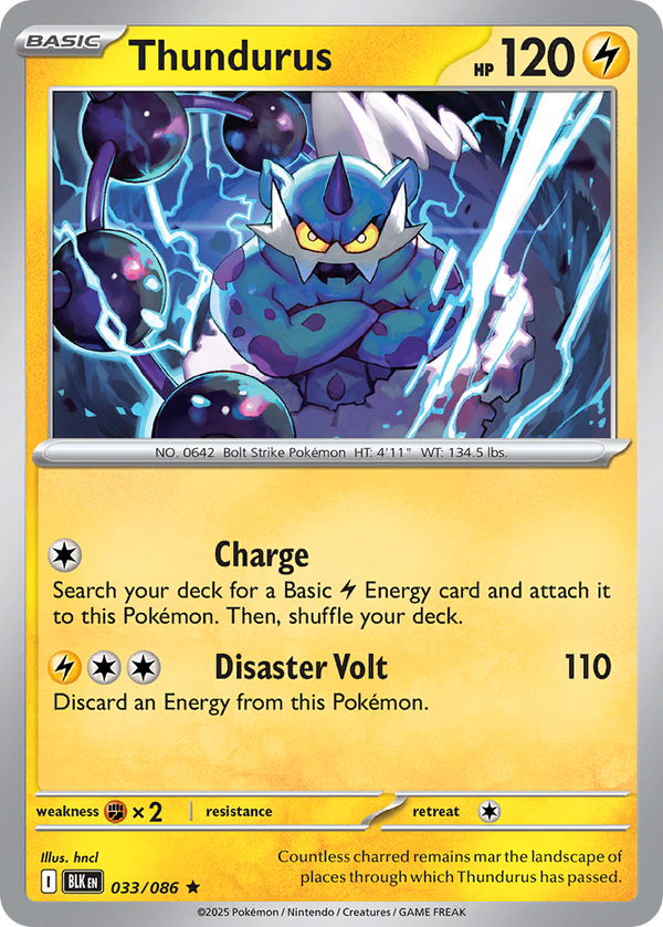 Thundurus - Black Bolt SET-33