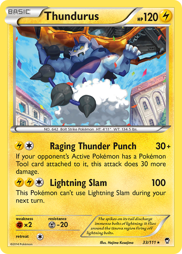Thundurus - Furious Fists SET-33