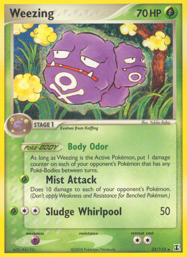 Weezing - Delta Species SET-33