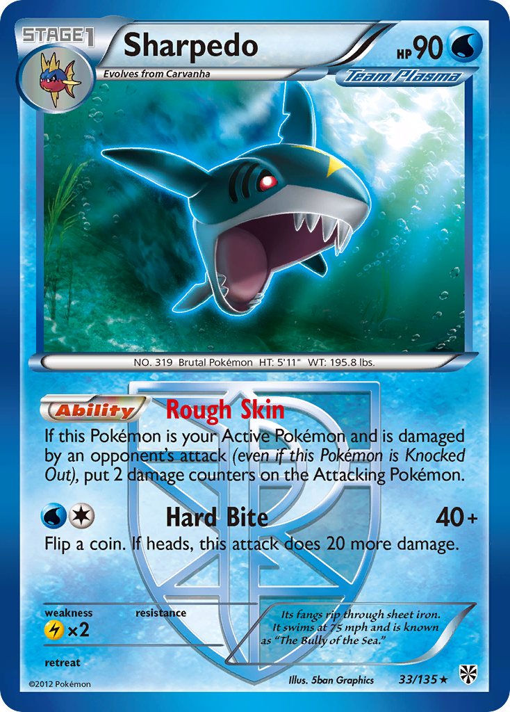 Sharpedo - Plasma Storm SET-33