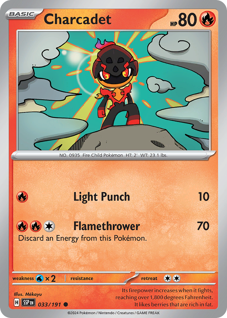 Charcadet - Surging Sparks SET-33