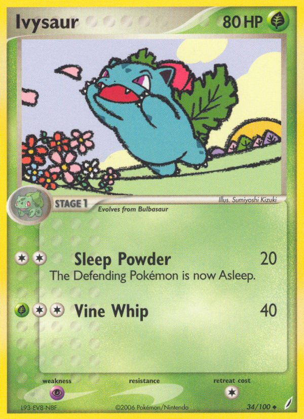 Ivysaur - Crystal Guardians SET-34