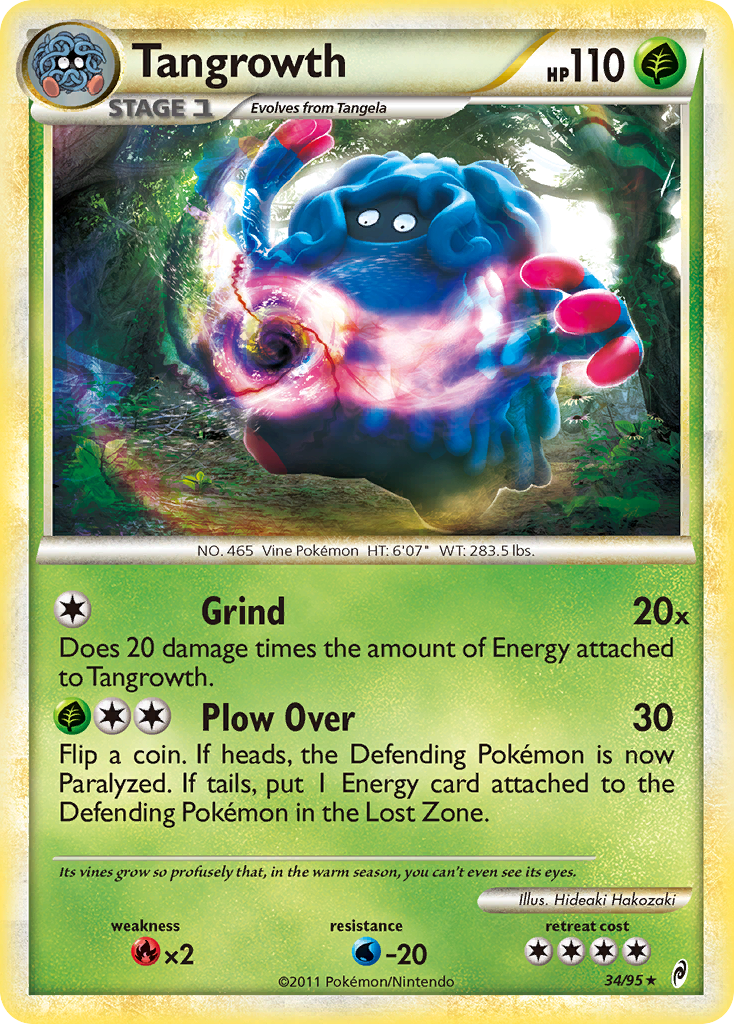 Tangrowth - Call of Legends SET-34