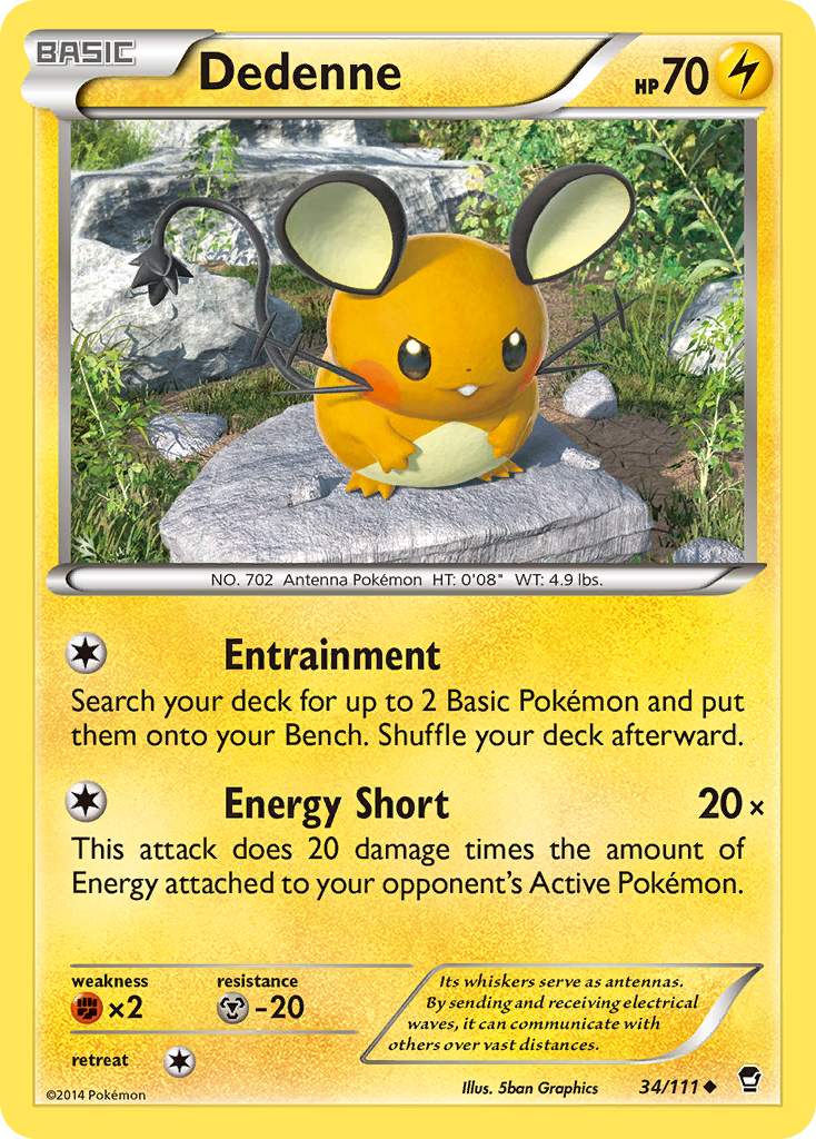 Dedenne - Furious Fists SET-34