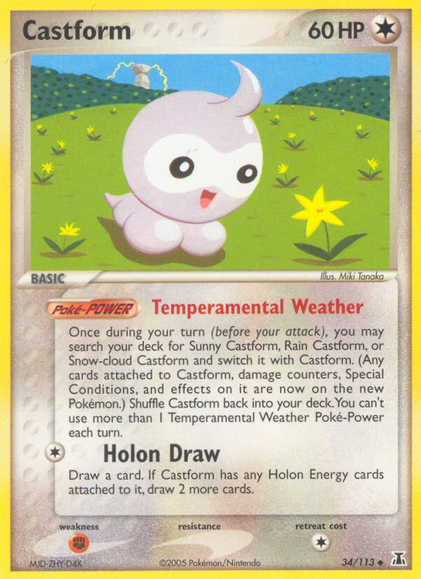 Castform - Delta Species SET-34