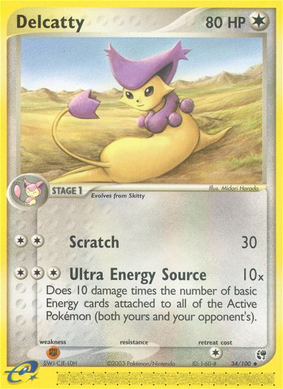 Delcatty - Sandstorm SET-34