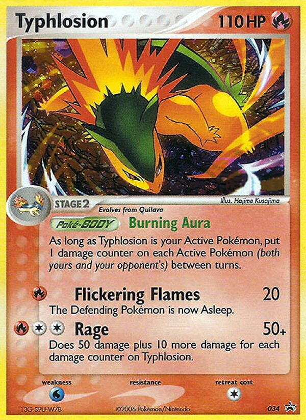 Typhlosion - Nintendo Black Star Promos SET-34