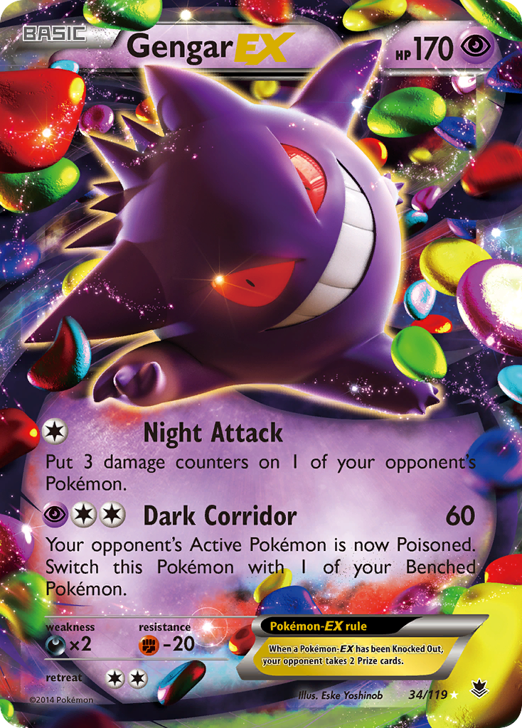 Gengar-EX - Phantom Forces SET-34