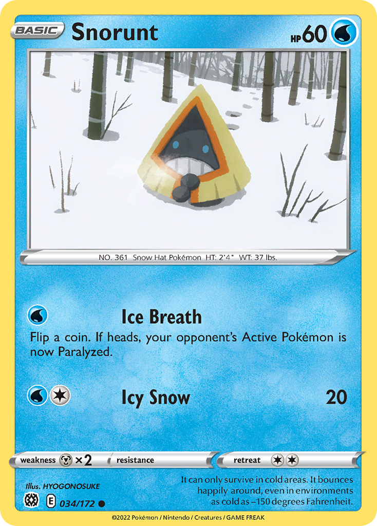Snorunt - Brilliant Stars SET-34