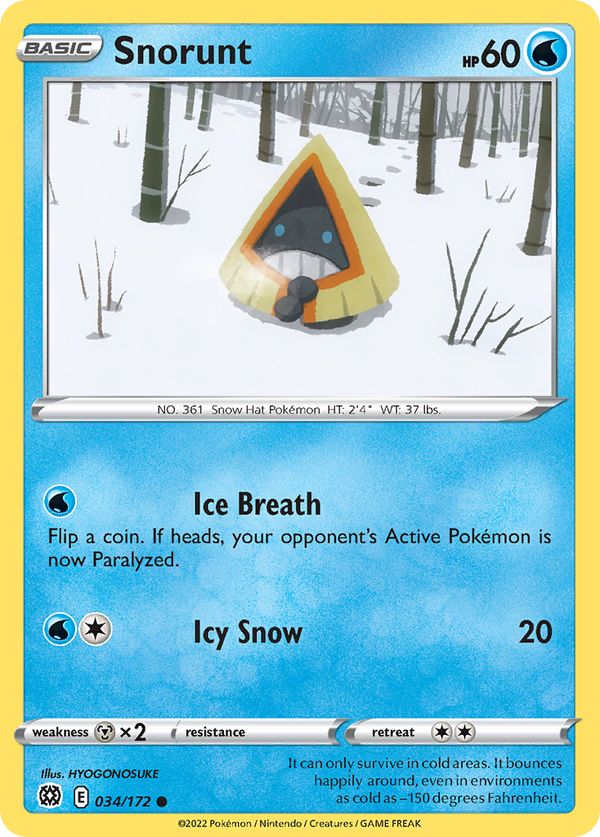 Snorunt - Brilliant Stars SET-34