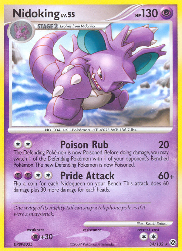 Nidoking - Secret Wonders SET-34