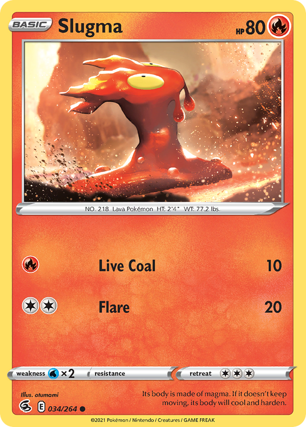 Slugma - Fusion Strike SET-34