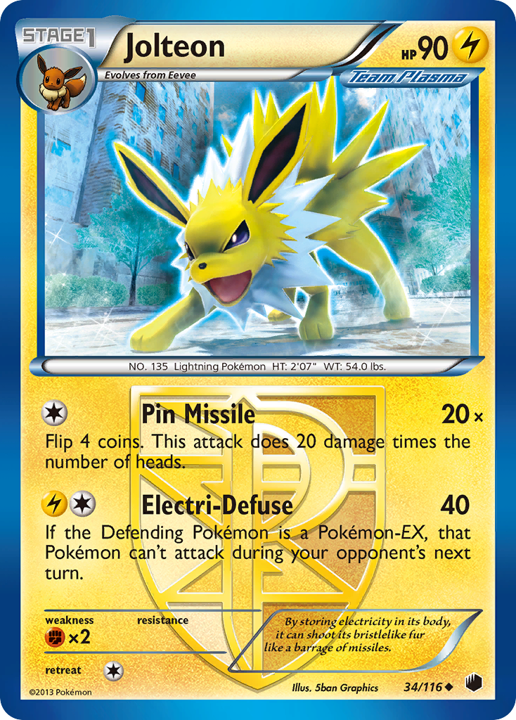 Jolteon - Plasma Freeze SET-34