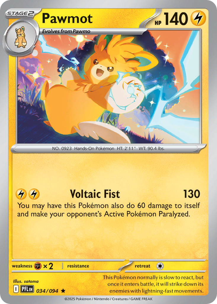 Pawmot - Phantasmal Flames SET-34