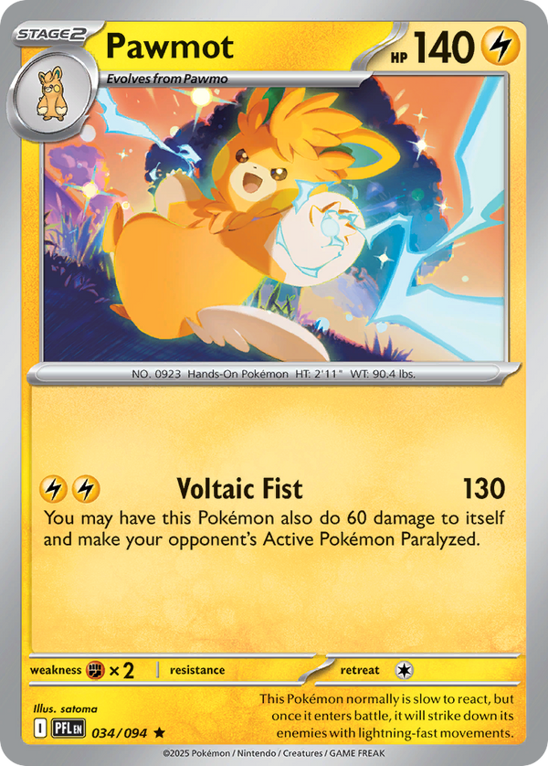 Pawmot - Phantasmal Flames SET-34