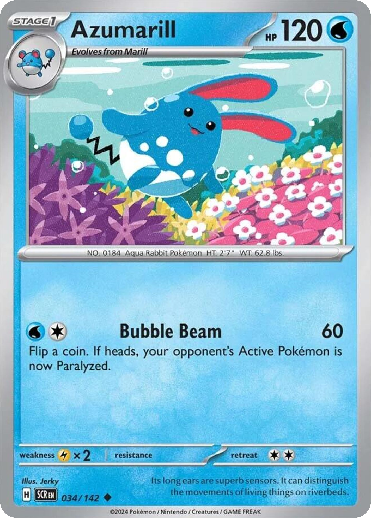 Azumarill - Stellar Crown SET-34