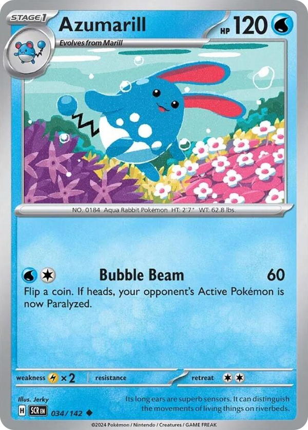 Azumarill - Stellar Crown SET-34