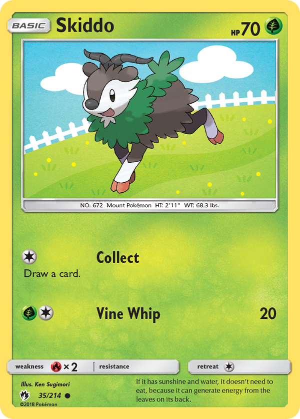 Skiddo - Lost Thunder SET-35