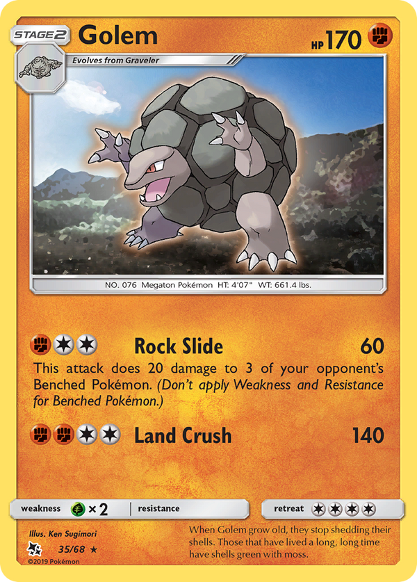 Golem - Hidden Fates SET-35