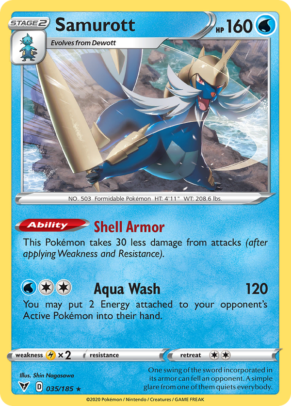Samurott - Vivid Voltage SET-35