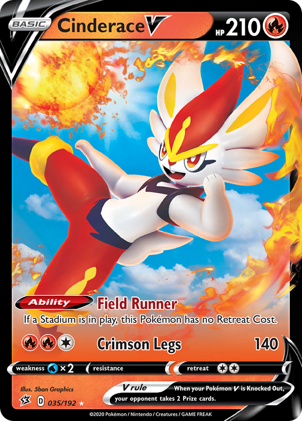 Cinderace V - Rebel Clash SET-35