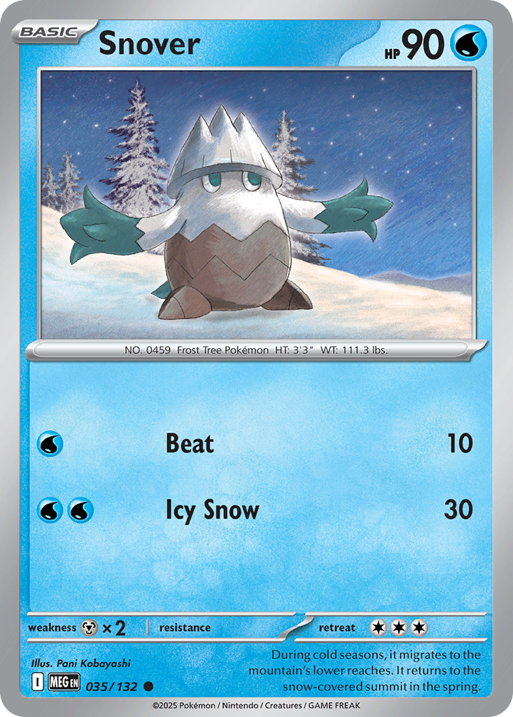 Snover - Mega Evolution SET-35