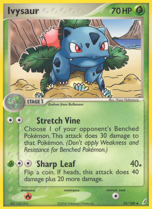 Ivysaur - Crystal Guardians SET-35