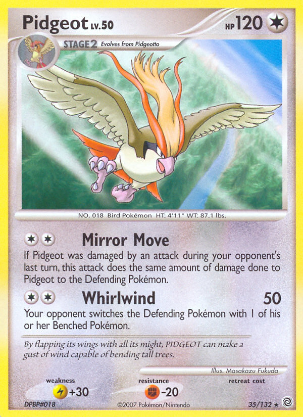 Pidgeot - Secret Wonders SET-35