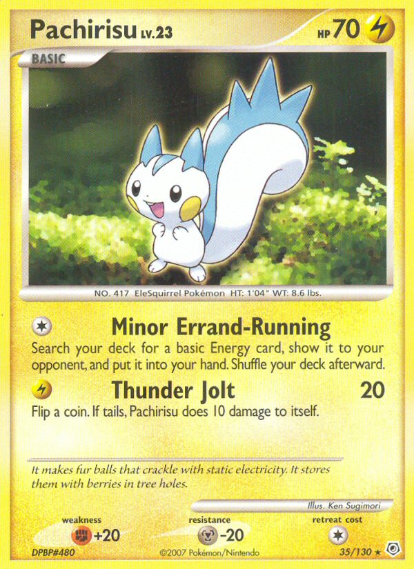 Pachirisu - Diamond & Pearl SET-35