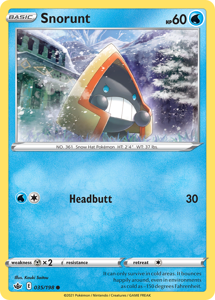 Snorunt - Chilling Reign SET-35