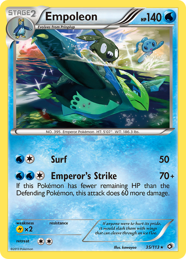Empoleon - Legendary Treasures SET-35