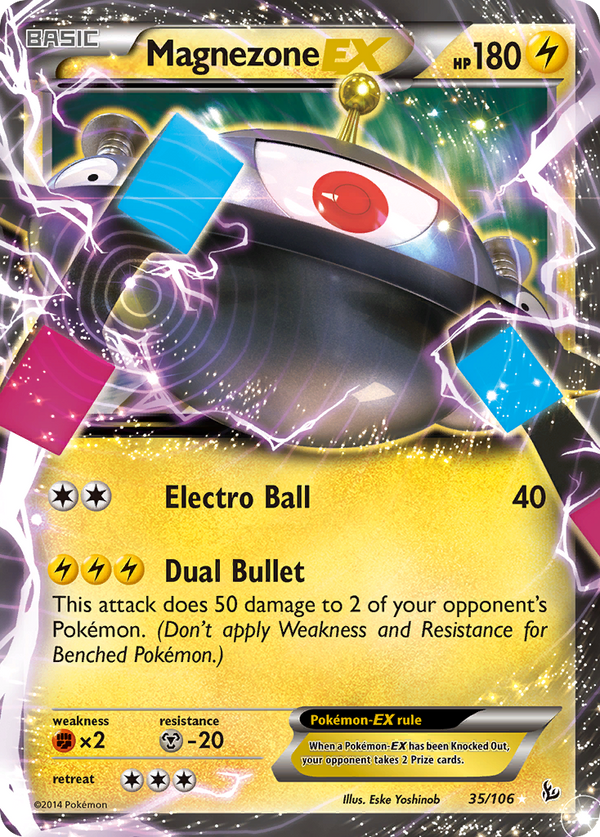 Magnezone-EX - Flashfire SET-35