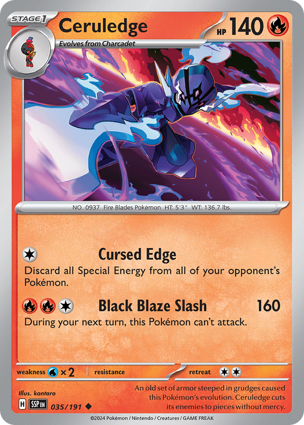 Ceruledge - Surging Sparks SET-35