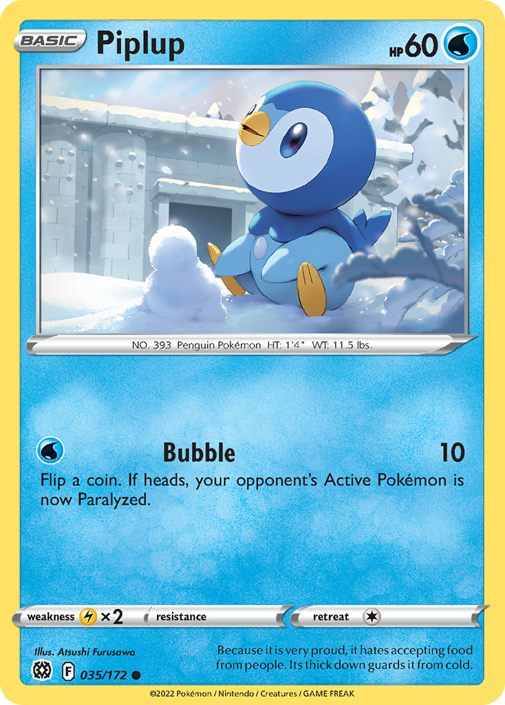 Piplup - Brilliant Stars SET-35