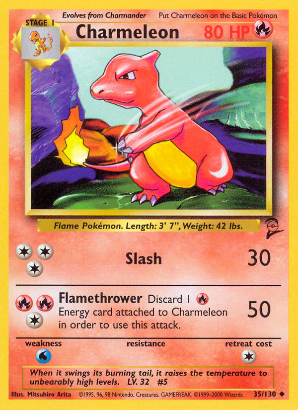 Charmeleon - Base SET 2-35