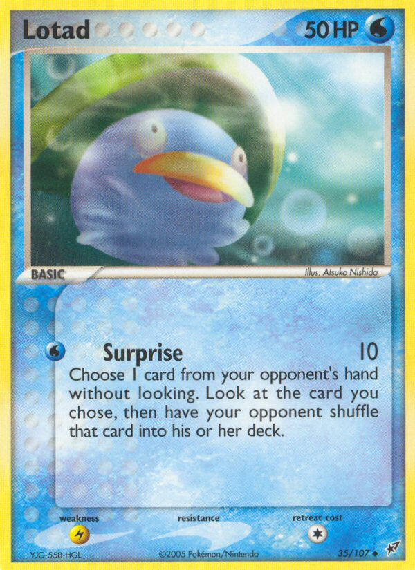 Lotad - Deoxys SET-35