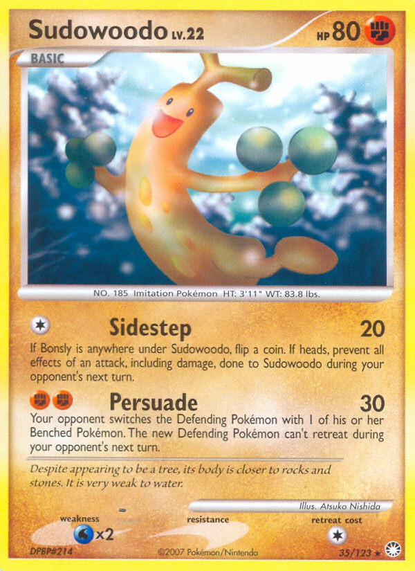 Sudowoodo - Mysterious Treasures SET-35