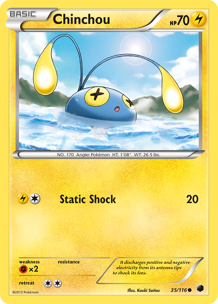 Chinchou - Plasma Freeze SET-35