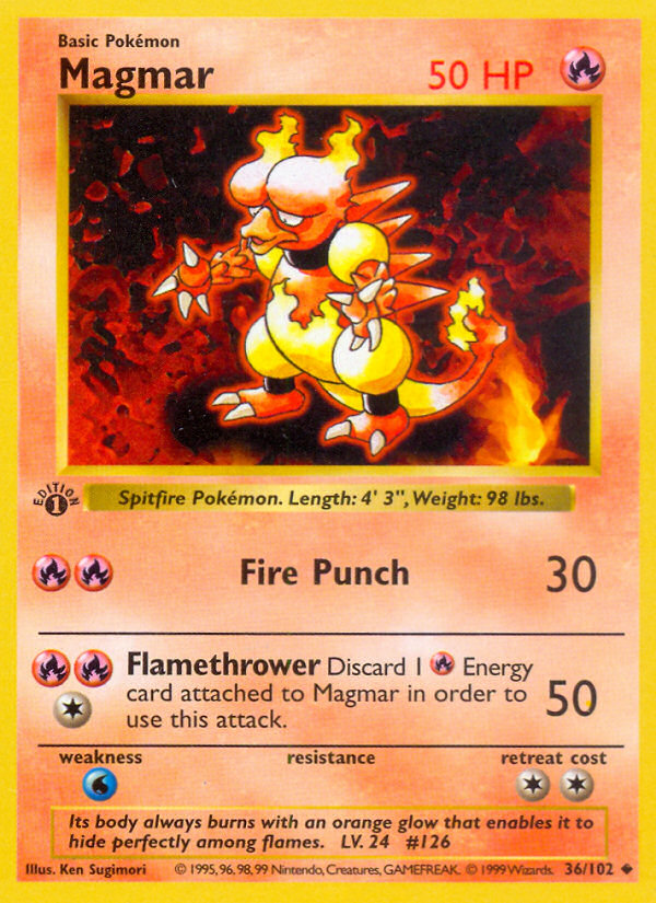 Magmar - Base SET-36